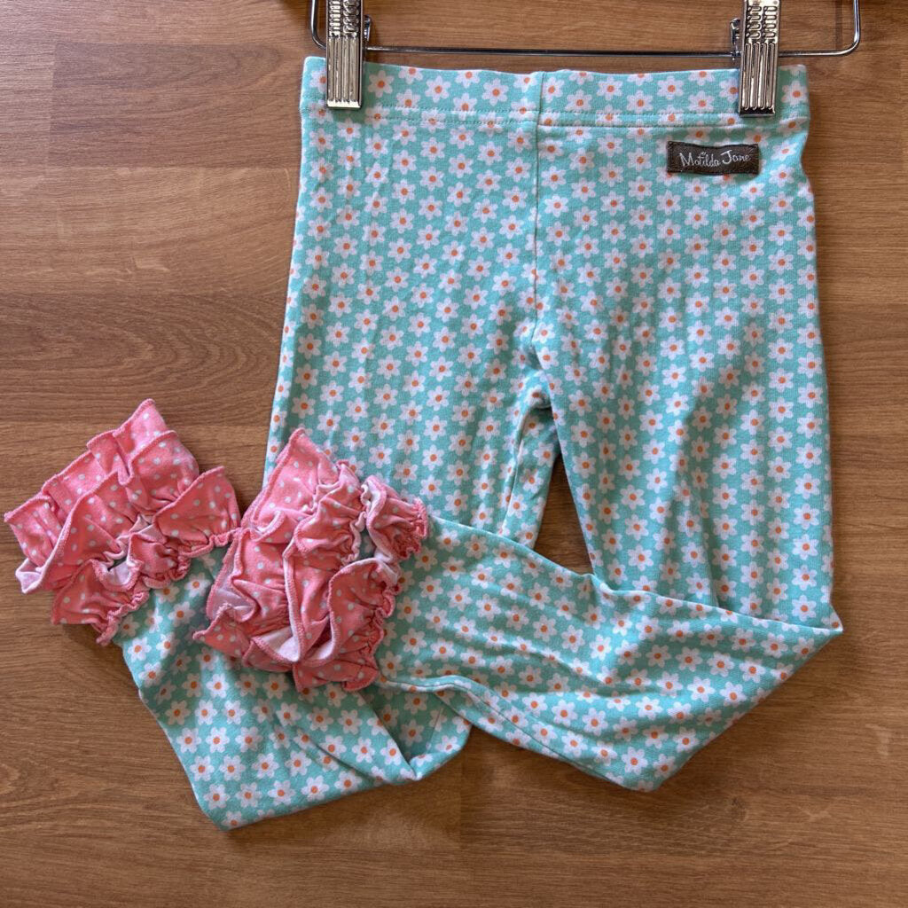 Matilda Jane Flower Ruffle Leggings 4