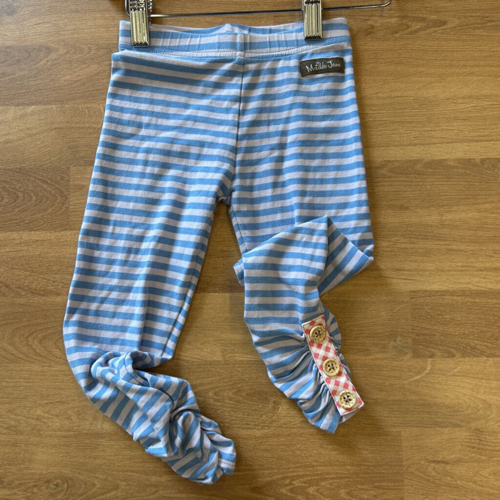 Matilda Jane Stripe Button Legging 4