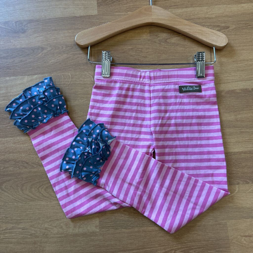Matilda Jane Stripe Ruffle Legging 4