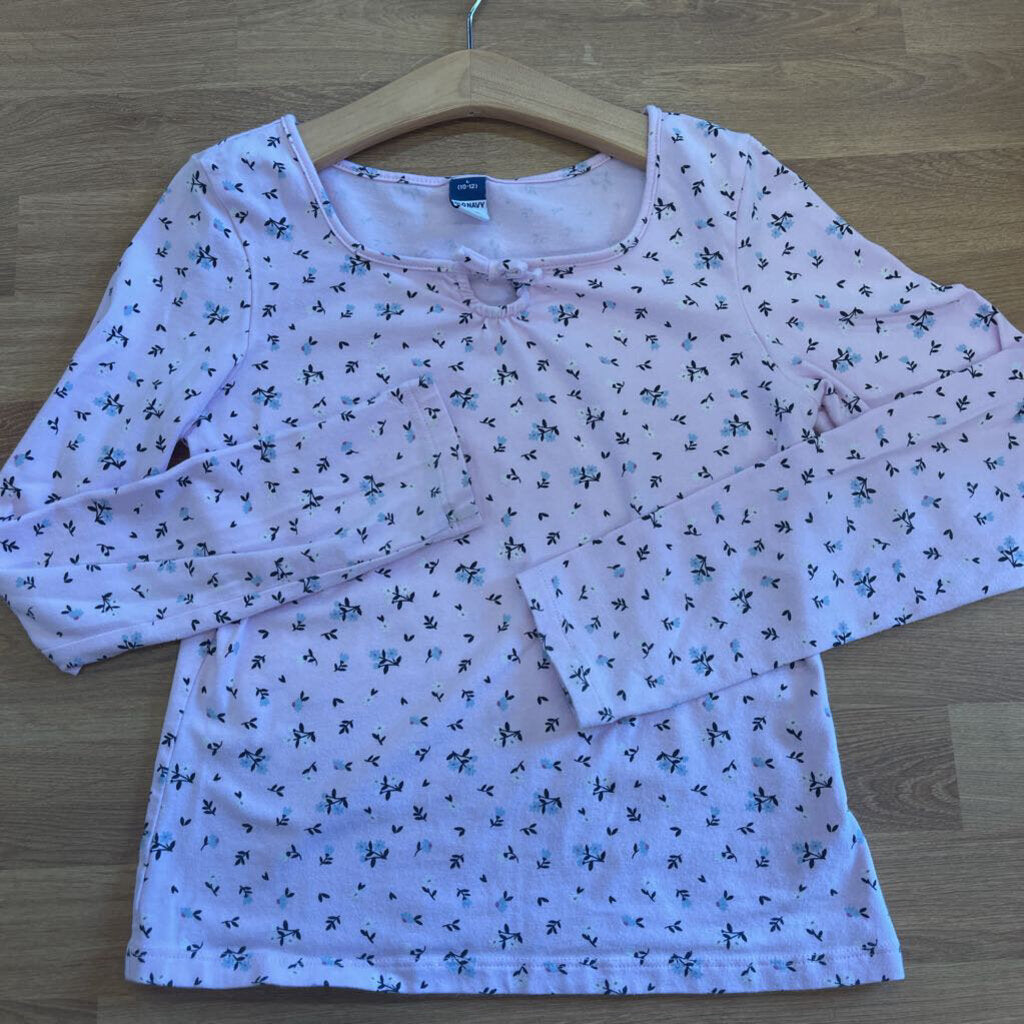 Old Navy Flower LS Top 10/12