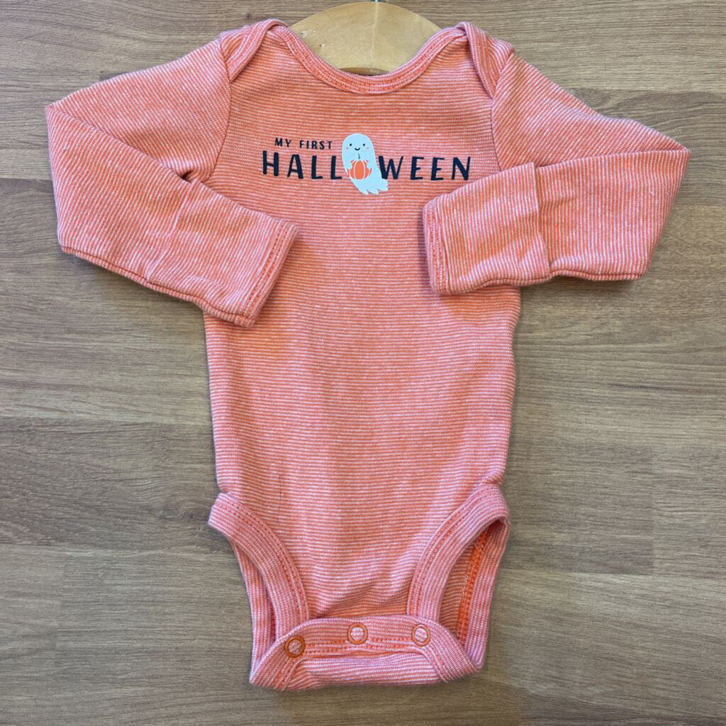 Carter's First Halloween LS Onesie - NB