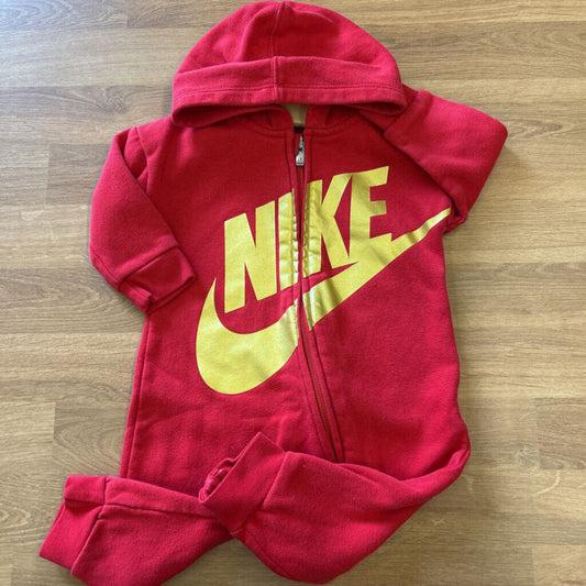 Nike Zip Hoodie Coverall - 9m