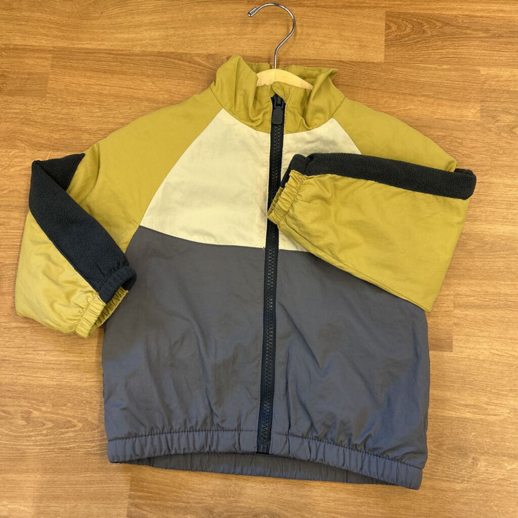 Zara Color Block Windbreaker - 12/18m