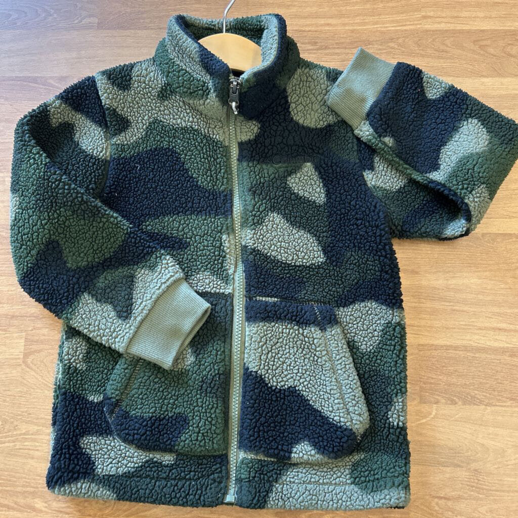 Columbia Camo Sherpa Zip Jacket - 6/7