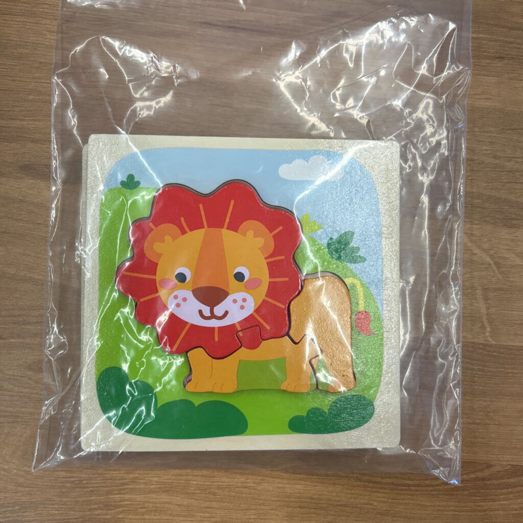 Set of 2 Wood Animal Puzzle