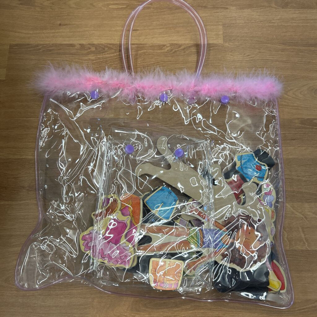 Purse w/ Magnet Dolls