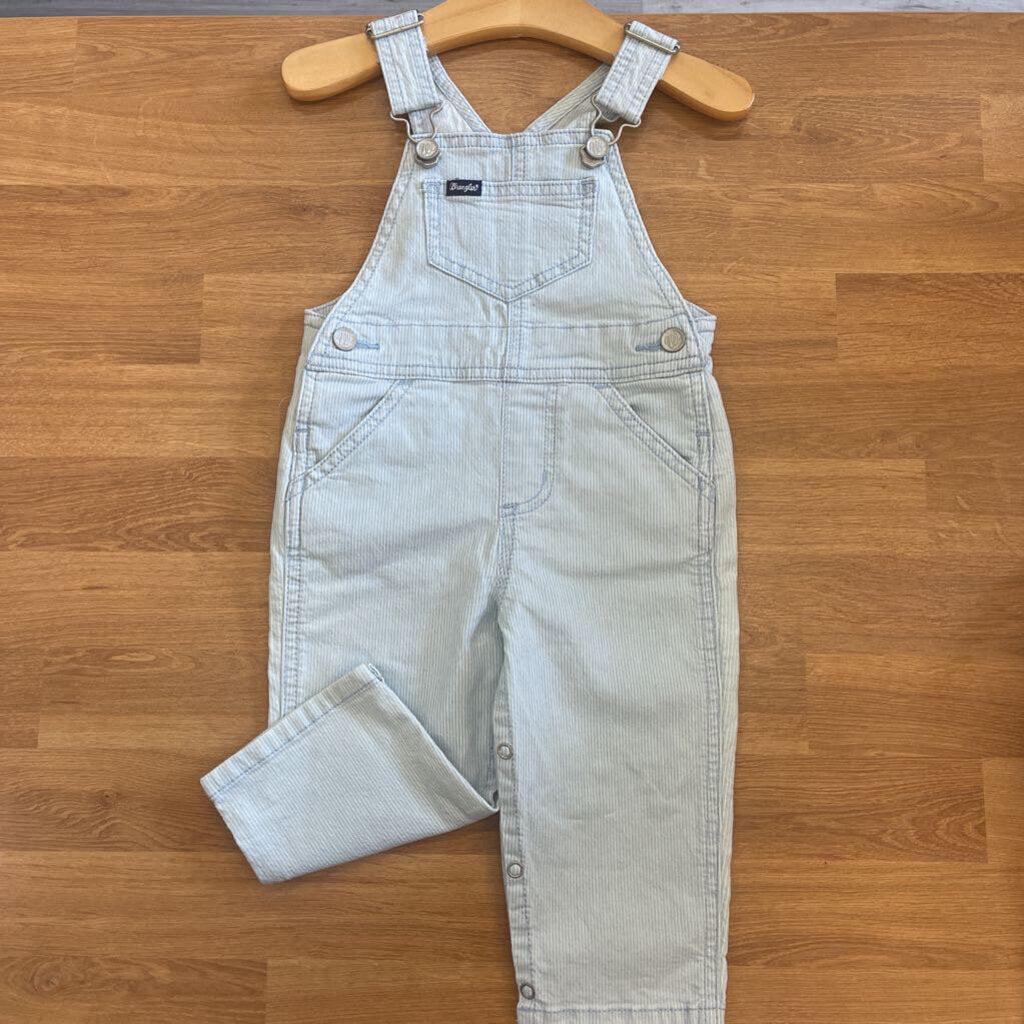 NWT Wrangler Stripe Overalls - 12m