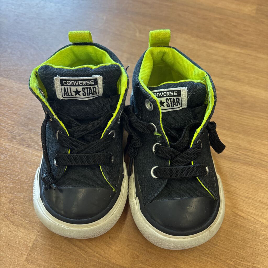 Converse Black High Top Sneakers - 5