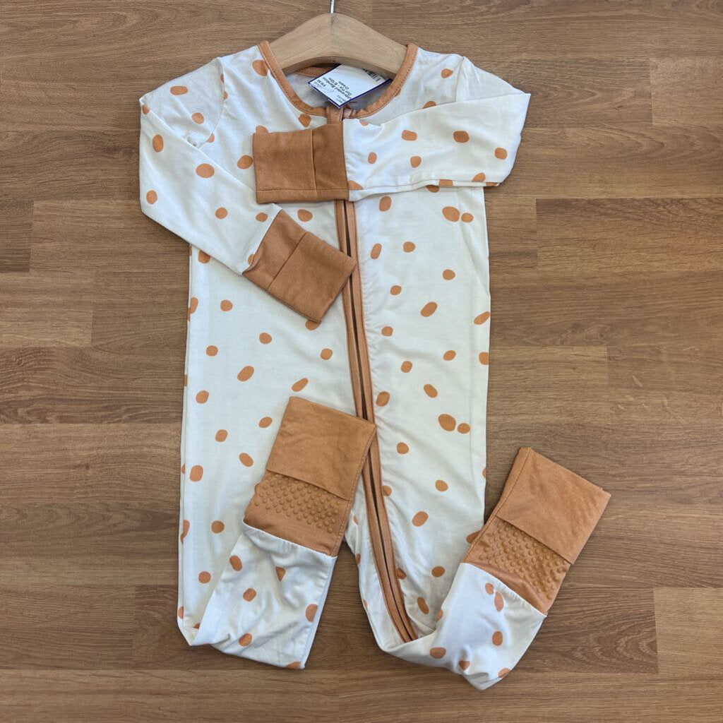 Unbranded Bamboo Dot Pjs - 6/12m
