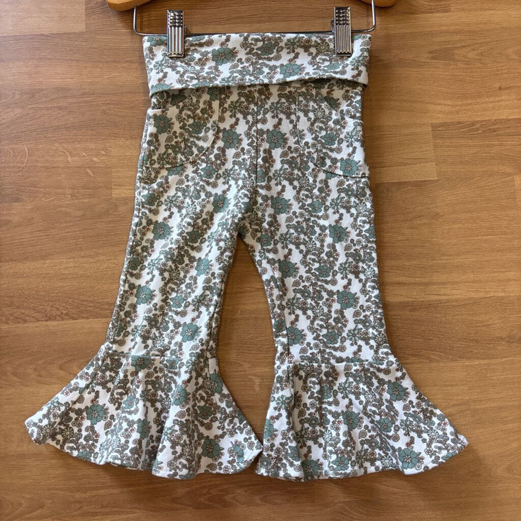 Kate Quinn Floral Flare Pants - 18/24m