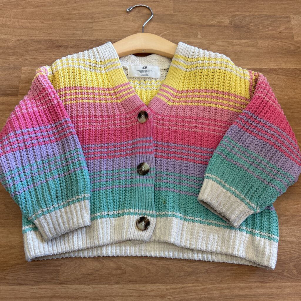 H&M Stripe Cardigan (wear on sleeves) - 3/4