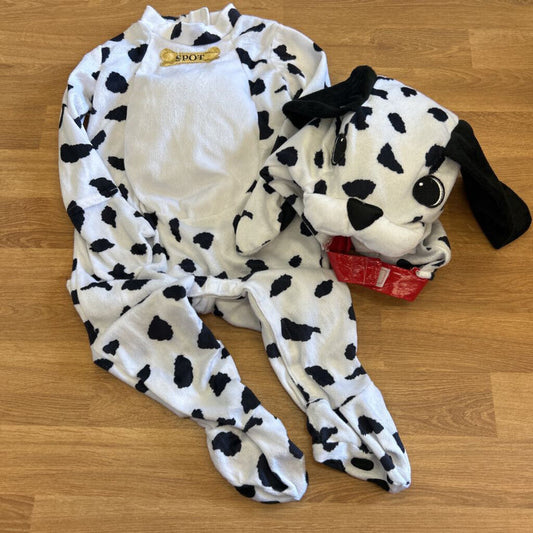 Dalmatian Costume w/ Hat - 6/9m