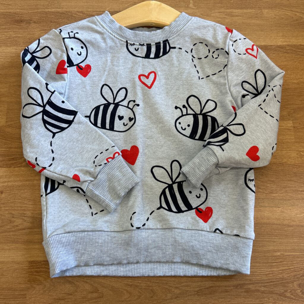 Play by Little Sleepies Bee Crewneck - 2T