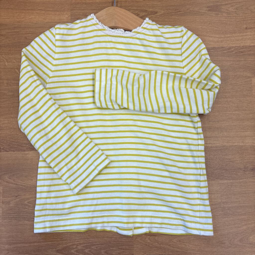 Mini Boden Stripe LS Tee - 2/3
