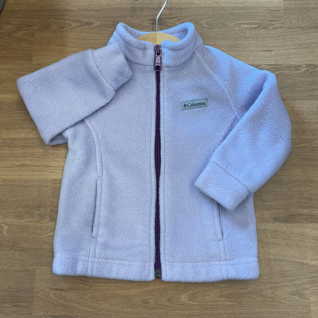 Columbia Fleece Zip Up Jacket 12/18m