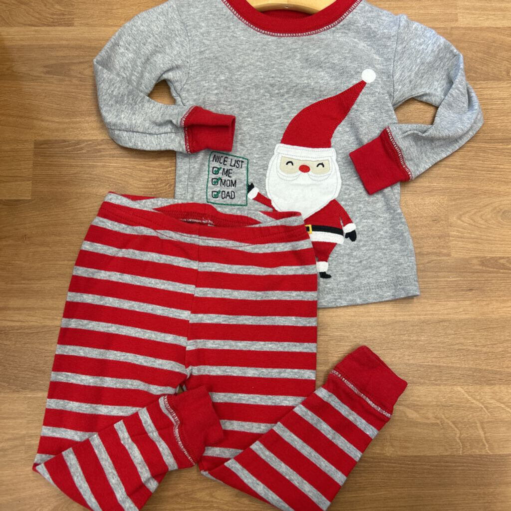 Carter's Santa Pjs - 18m