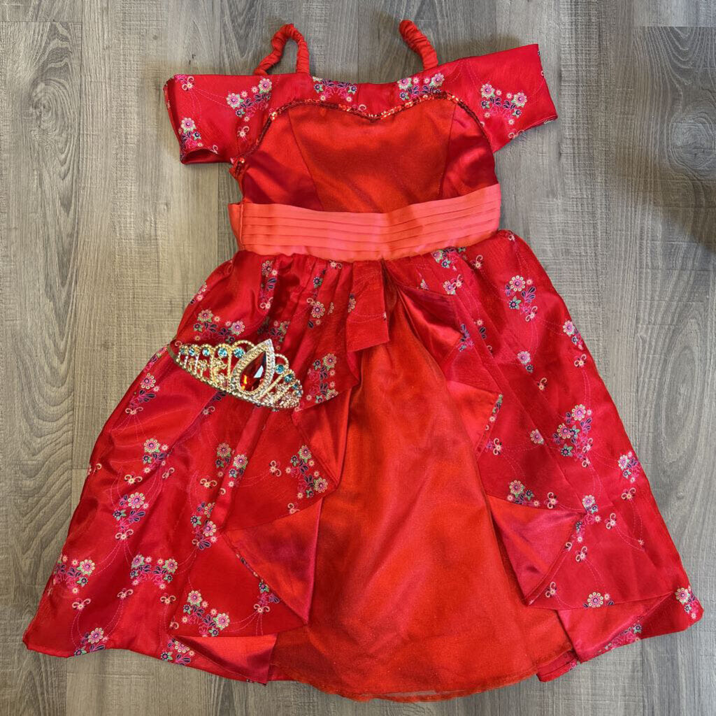 Disney Elena of Avalor Costume w/ Crown - XS (5)