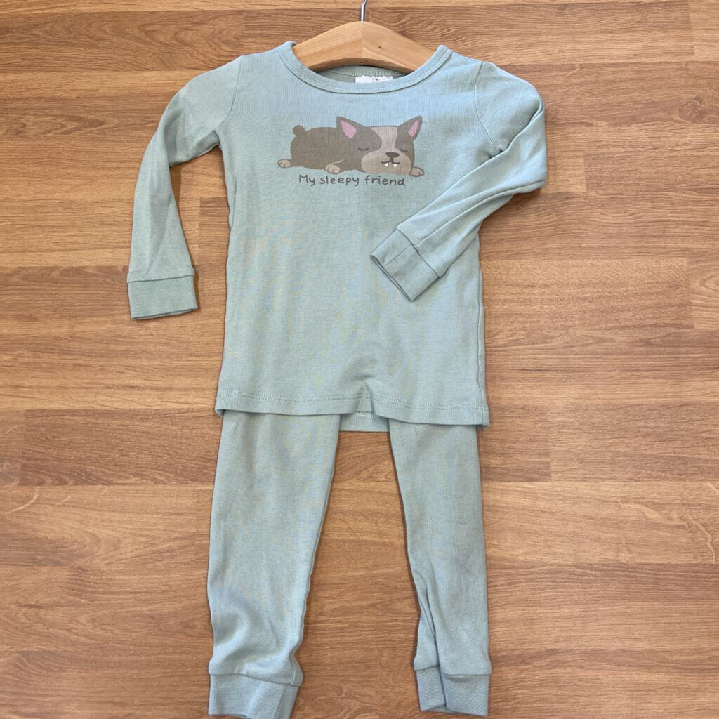 H&M Sleepy Dog Pjs - 12/18m