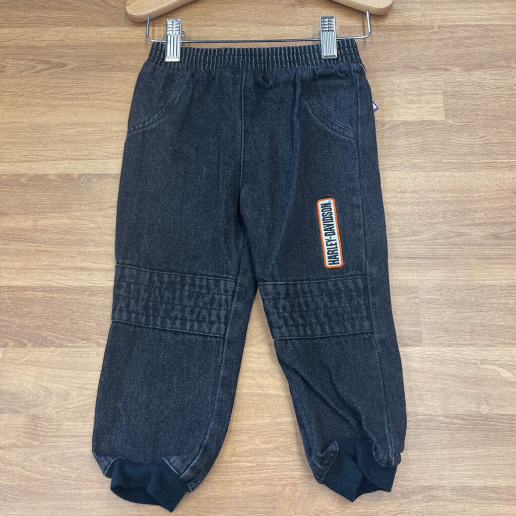 Harley Davidson Pull On Jeans - 12m