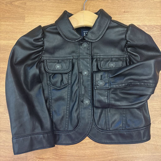 Baby Gap Faux Leather Jacket - 18/24mq