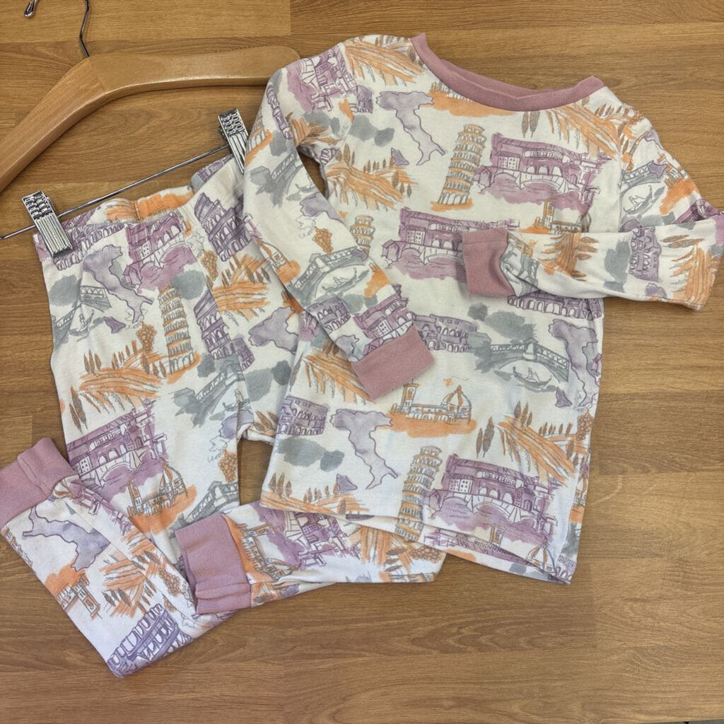 Burt's Bees Rome Pjs - 3T