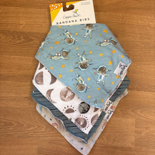 NEW Copper Pearl Bandana Bib Set