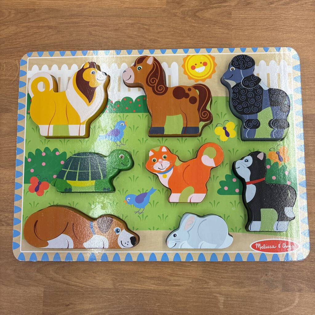 Melissa & Doug Wooden Pets Puzzle