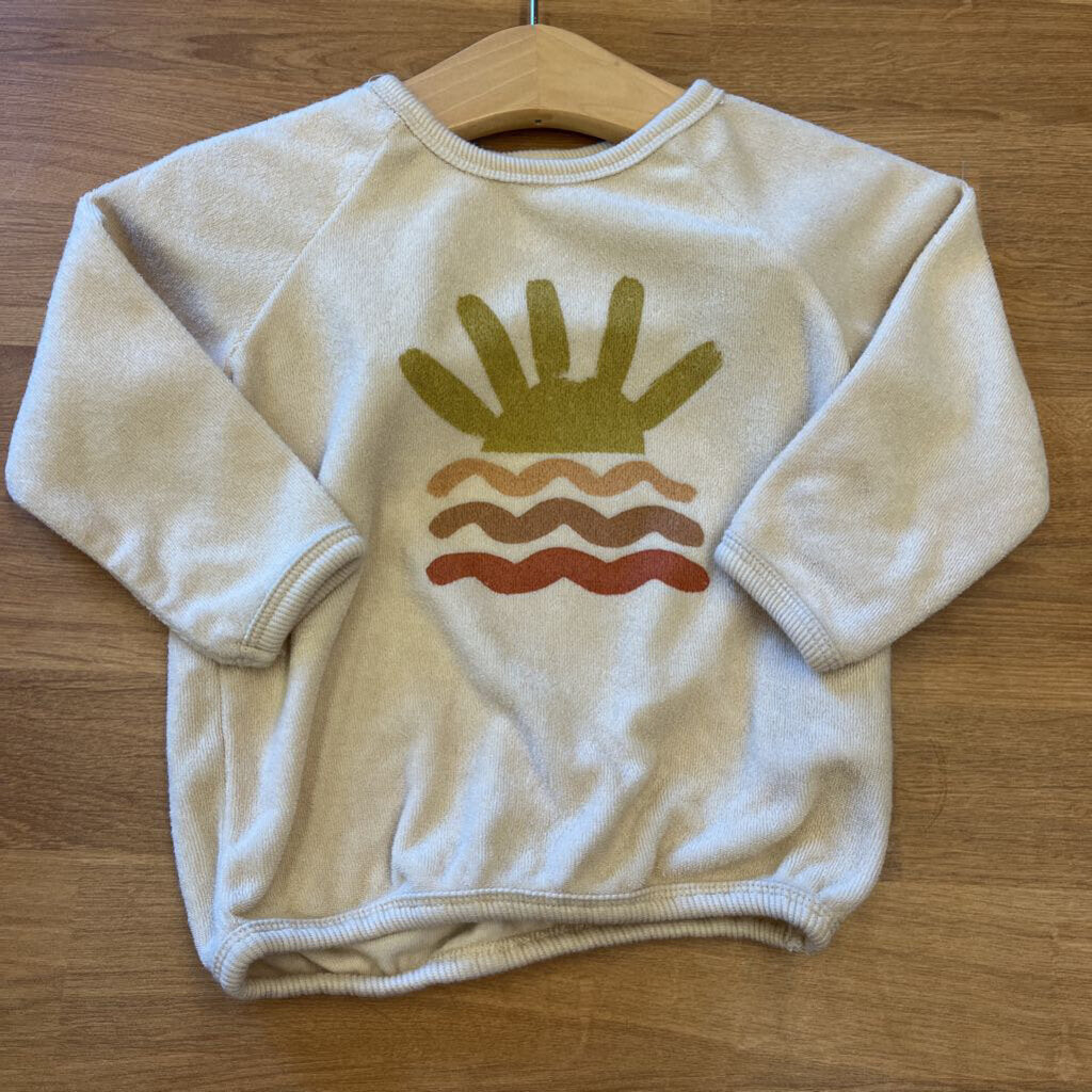 H&M Sun Terrycloth Crewneck - 9m