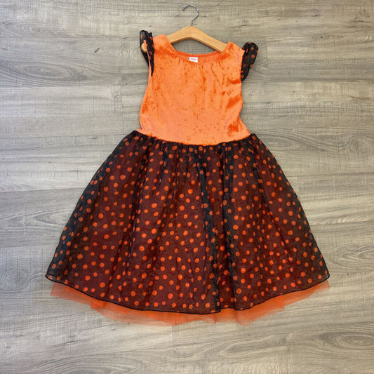 Gymboree Dot Tulle SS Dress - 8/10