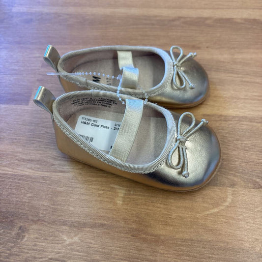 H&M Gold Flats - 2/3