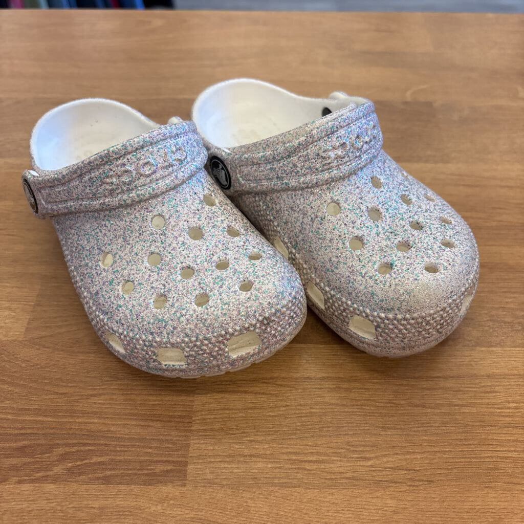 Crocs White Sparkle - 9