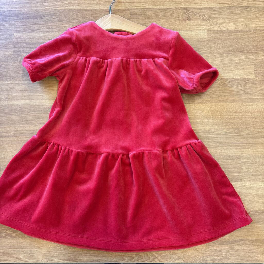 Hanna Andersson Velvet SS Dress -3T
