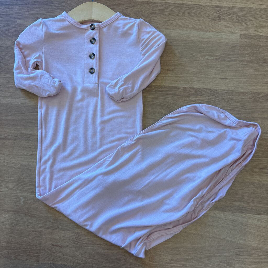 Lou Lou Knotted Sleeping Gown - 3/9m