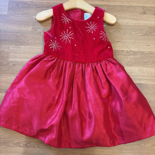 Gymboree Snowflake Party Dress - 18/24m