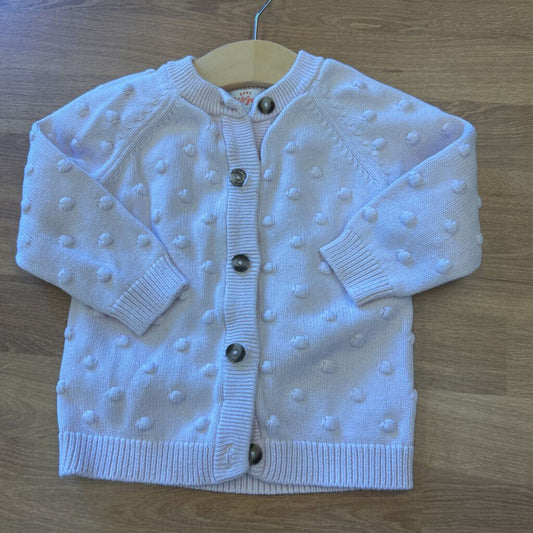 Cat & Jack Swiss Dot Cardigan - 18m