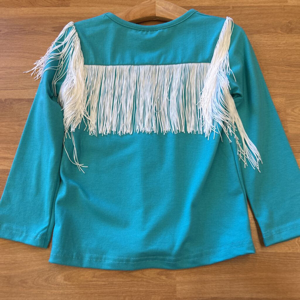 NWT Shea Baby Fringe LS Top - 5T
