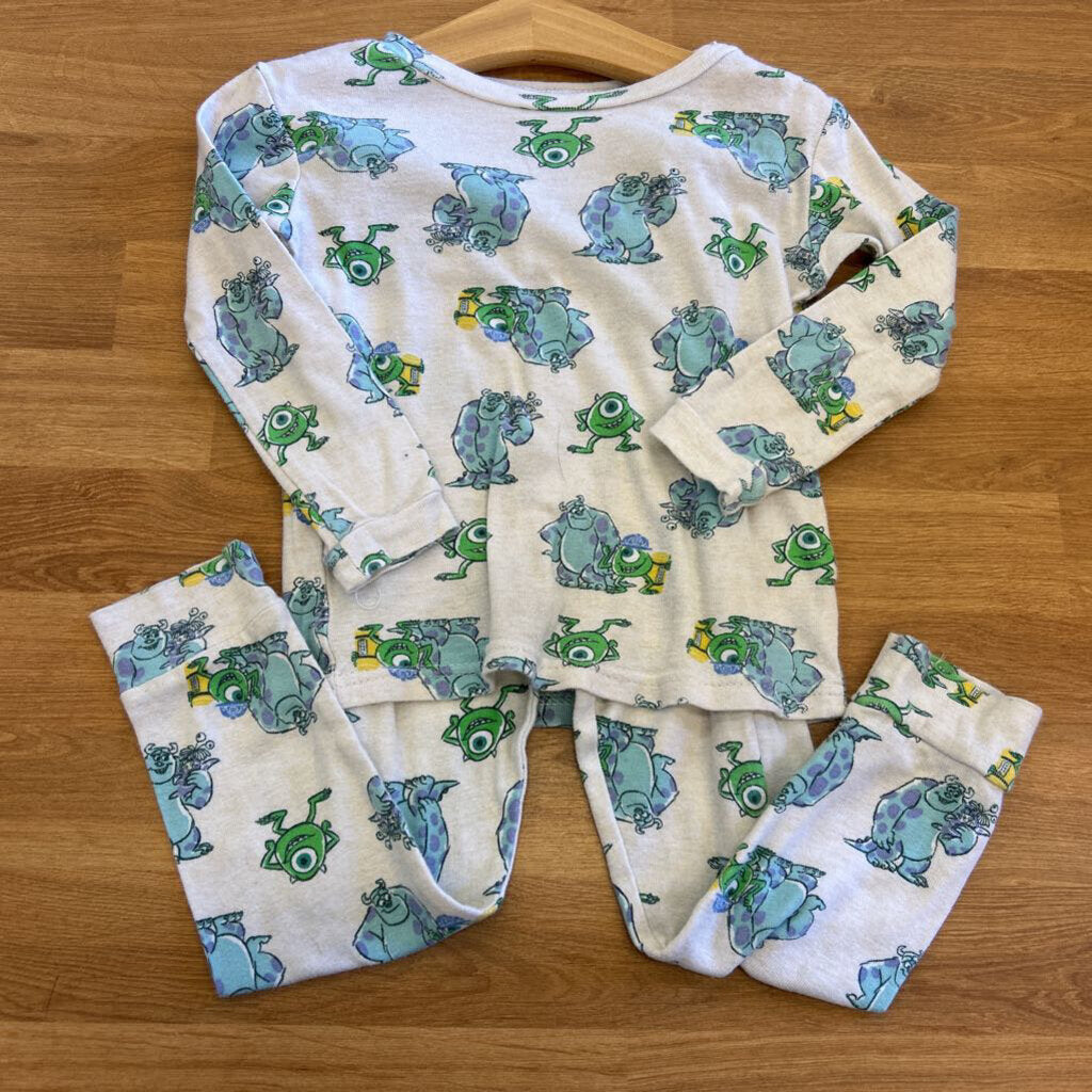 Disney Monster's Inc. Pjs - 5T