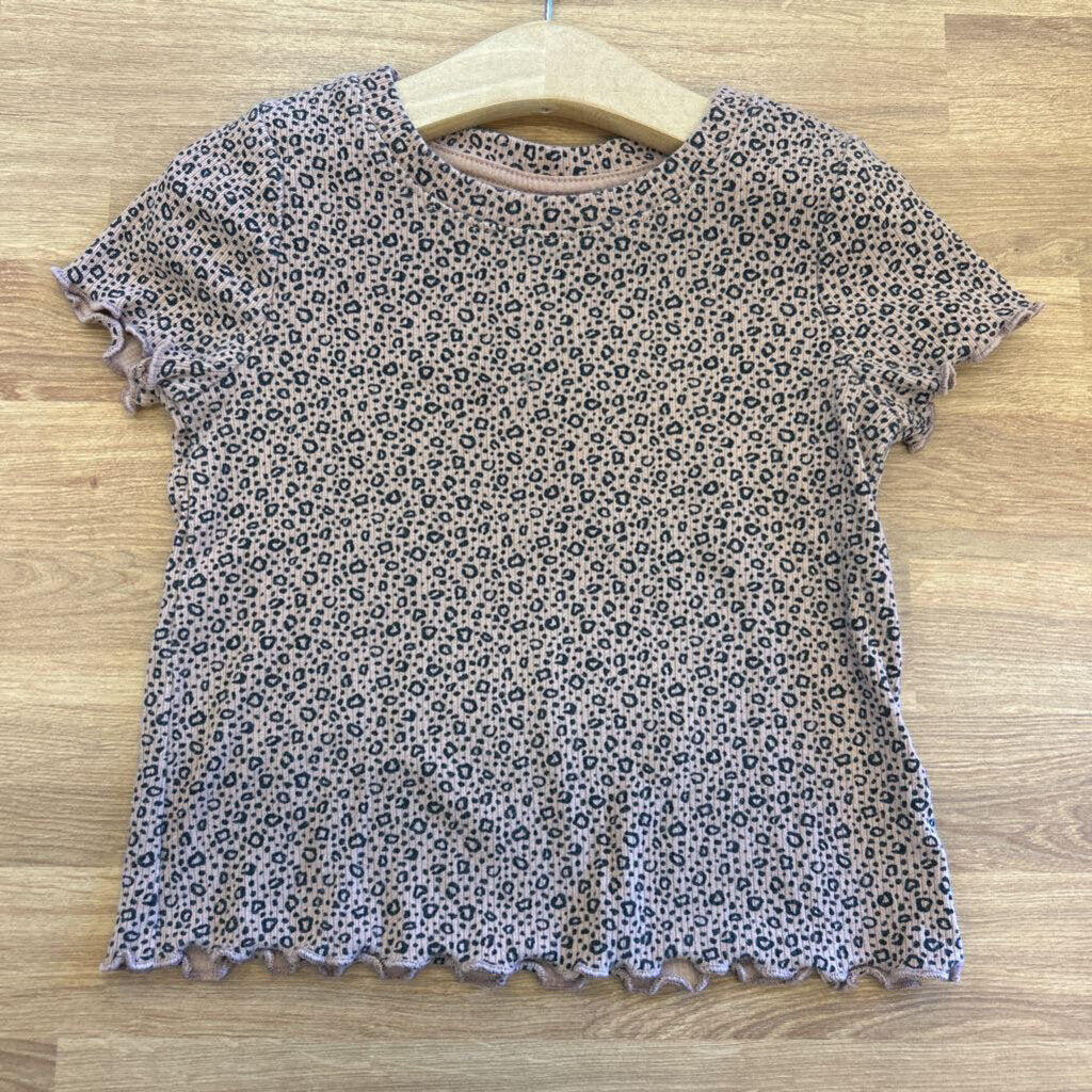 Cat & Jack Leopard SS Tee - 4T