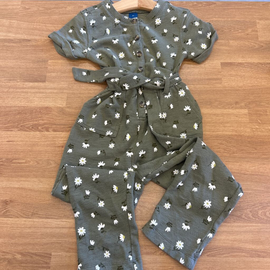 Old Navy Daisy SS Romper - 4T