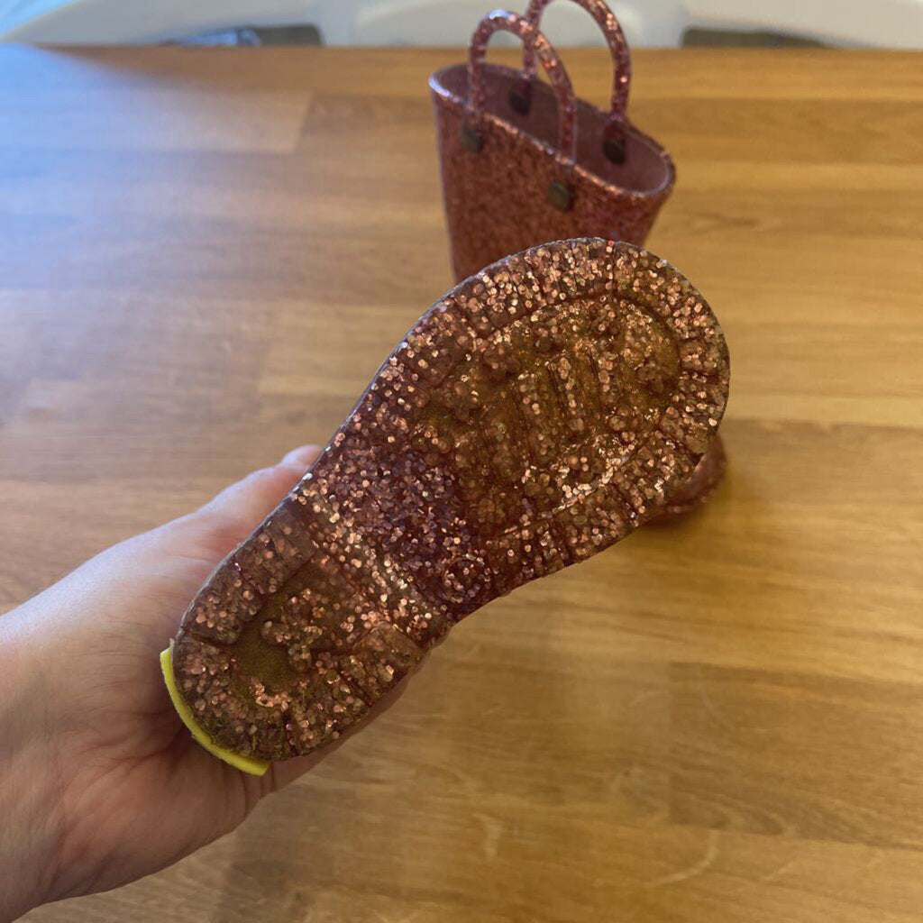 Western Chief Sparkle Pink Rain Boots 5