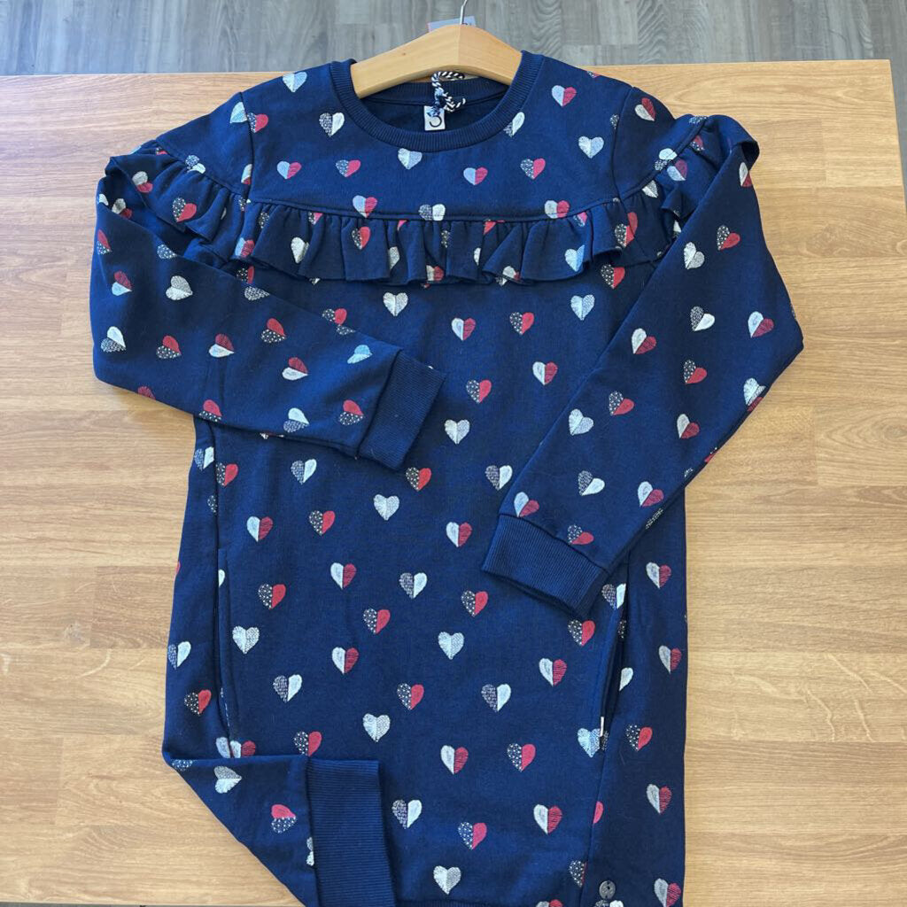 NWT 3 Pommes Heart LS Dress - 9/10