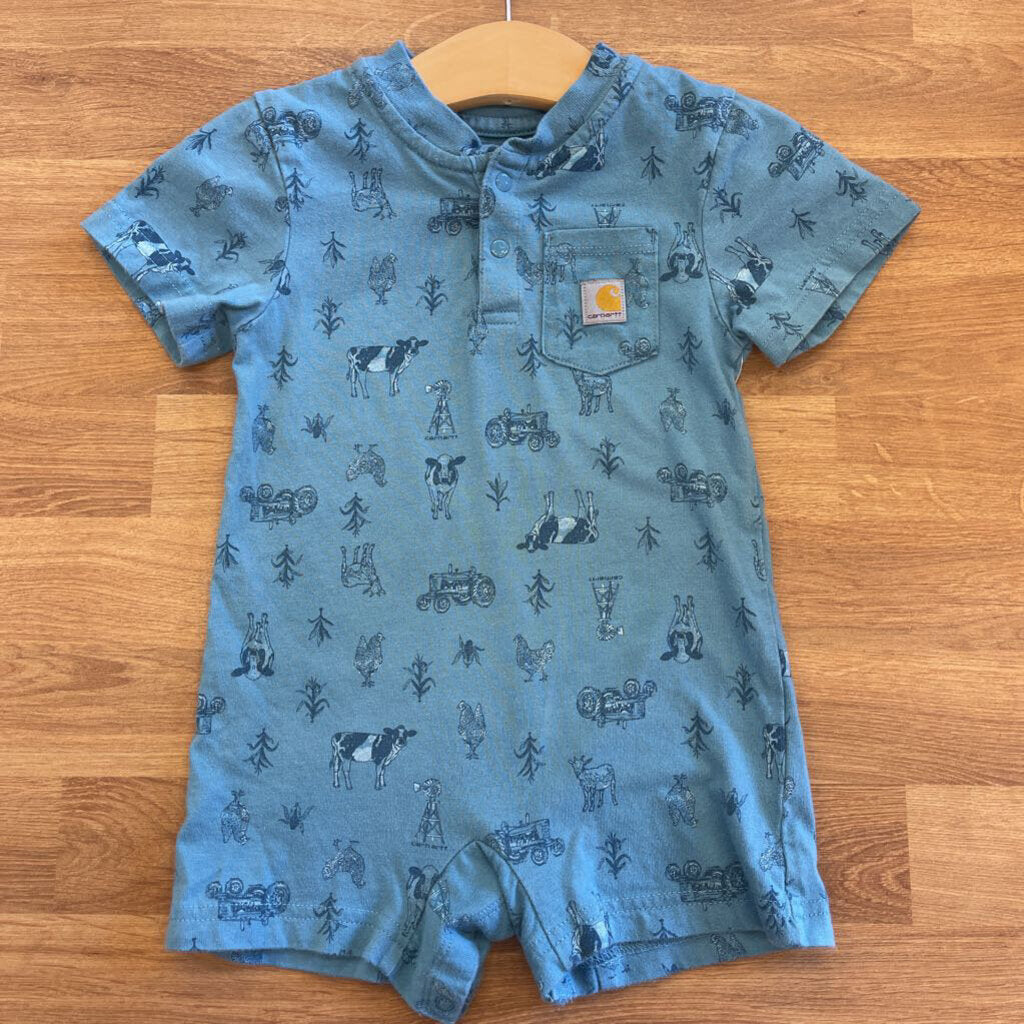 Carhartt Farm Short Romper - 12m