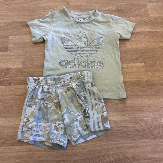 Adidas SS Tee / Shorts Set - 12m