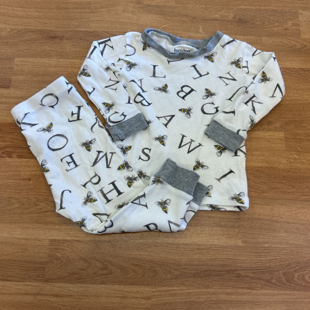 Burt's Bees Letter Pjs - 12m