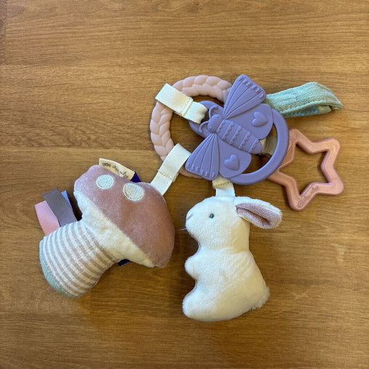 Itzy Ritzy Bunny Stroller Toy