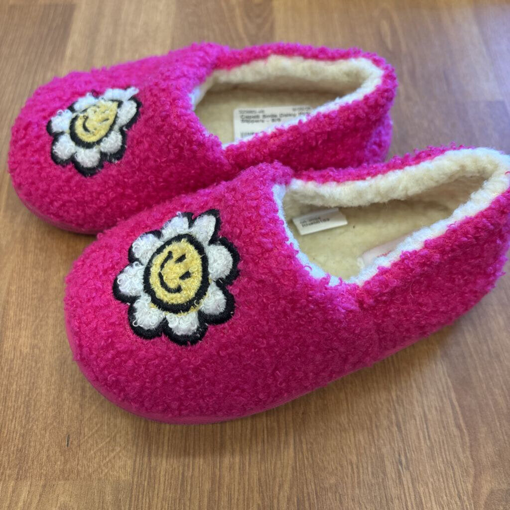 Capelli Smile Daisy Pink Slippers - 8/9