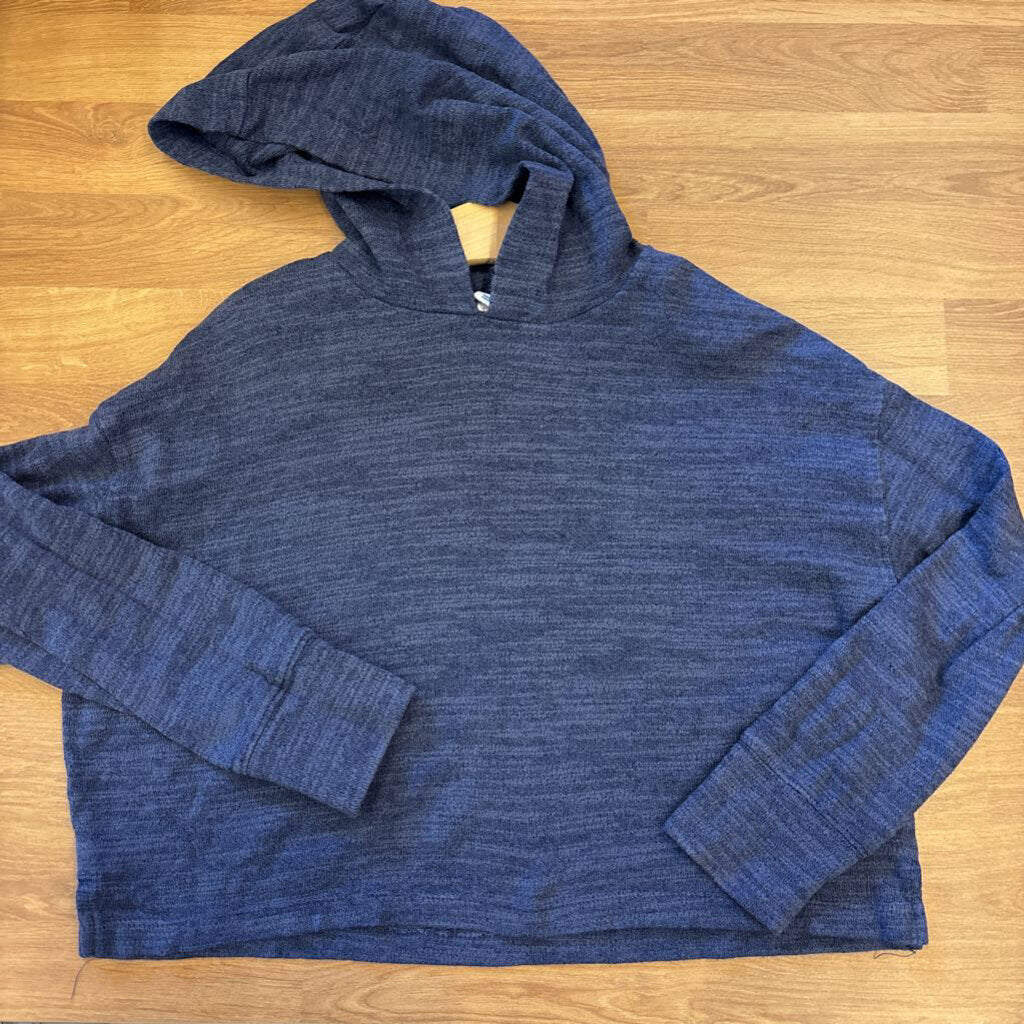 Old Navy Crop LS Hoodie Tee - 8