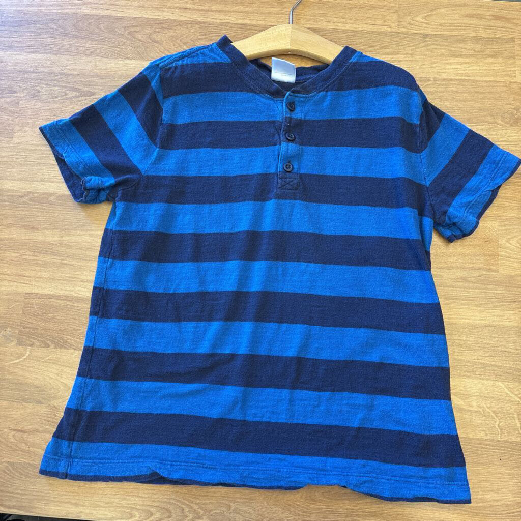 Hanna Andersson Stripe SS Henley - 8