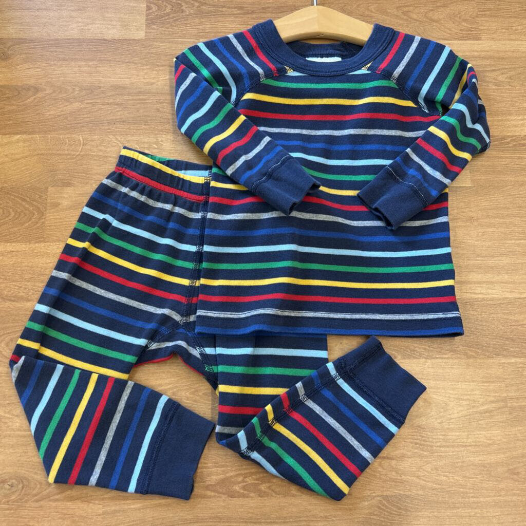 Hanna Andersson Stripe Pj Set - 18/24m