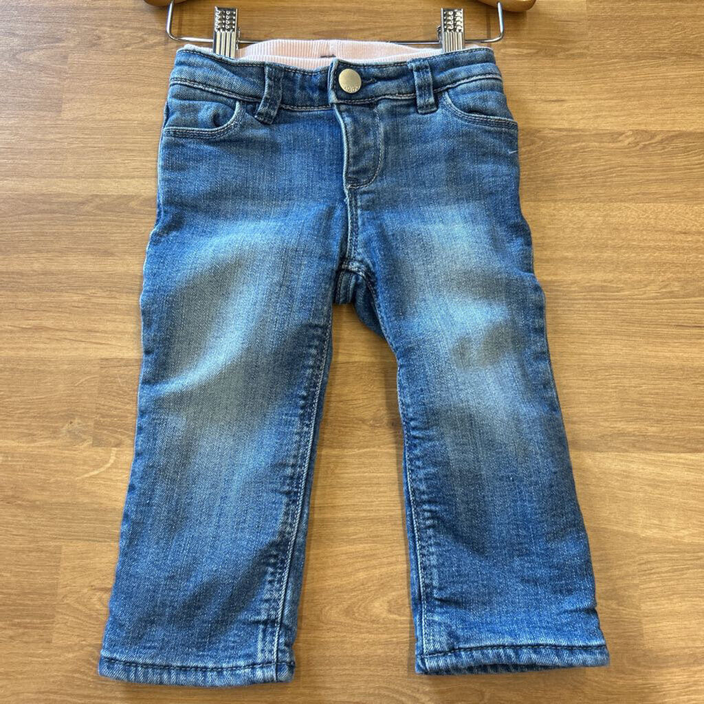 Baby Gap Fleece Lined Jeans - 12/18m